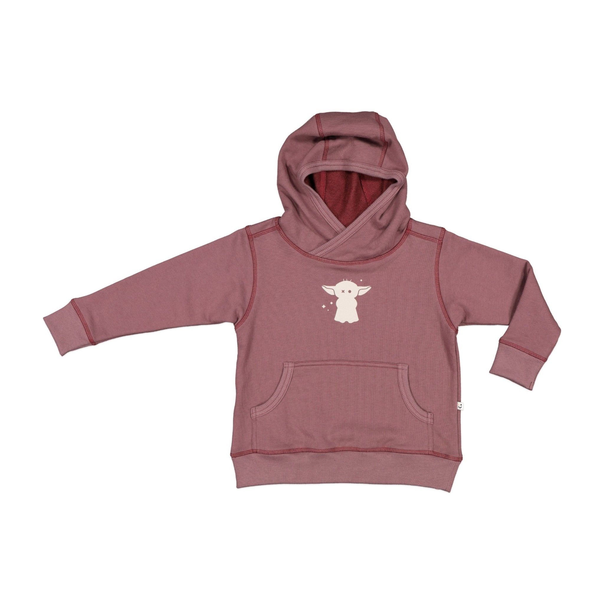Slouch hoody - Plum / Humble Master